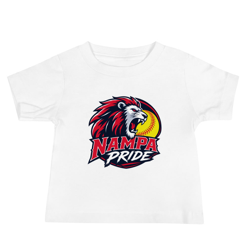Performance | Baby T-Shirt | Nampa Pride | Lion Crest Logo