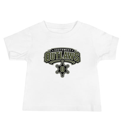 Performance | Baby T-Shirt | Southwest Outlaws | Frontier Athletics Logo