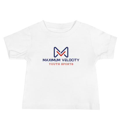 Performance | Baby T-Shirt | Maximum Velocity Youth Sports | Emblem Logo