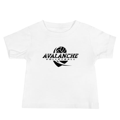 Performance | Baby T-Shirt | Avalanche Volleyball Club | Crest Logo