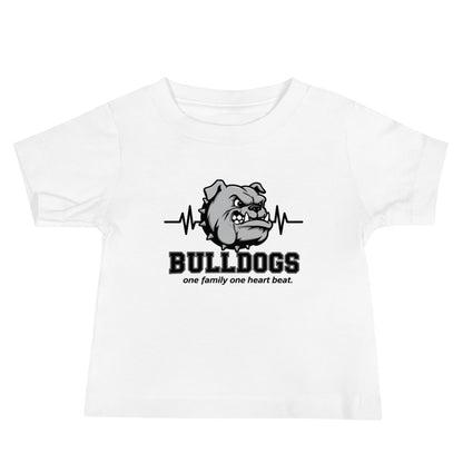 Performance | Baby T-Shirt | Celina Recreational Football Black | Bulldogs Crest Logo