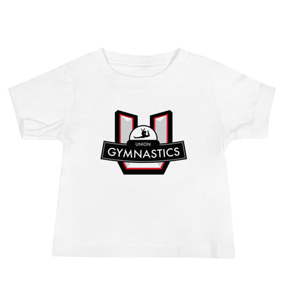 Performance | Baby T-Shirt | Union Gymnastics | Crest Logo