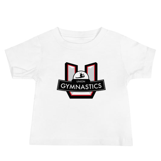 Performance | Baby T-Shirt | Union Gymnastics | Crest Logo