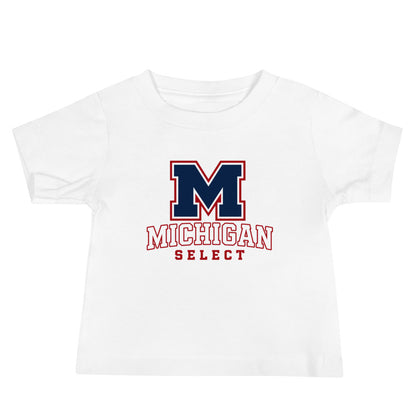 Performance | Baby T-Shirt | Michigan Select Baseball | Emblem Logo