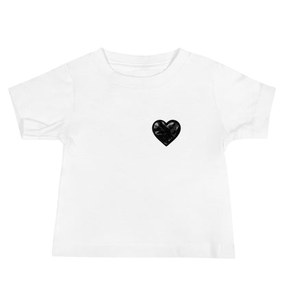 Performance | Baby T-Shirt | Obsidian Heartbeat | Heart Crest Logo