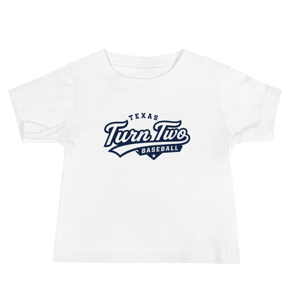 Performance | Baby T-Shirt | Texas Turn Two Baseball | Athletics Logo