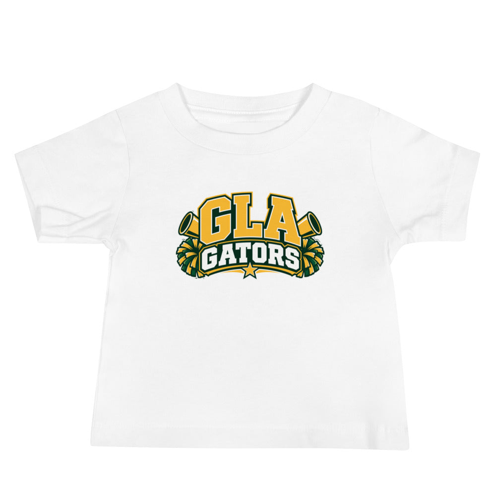 Performance | Baby T-Shirt | GLA Gators Cheer Team | Crest Logo