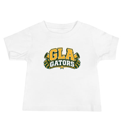 Performance | Baby T-Shirt | GLA Gators Cheer Team | Crest Logo