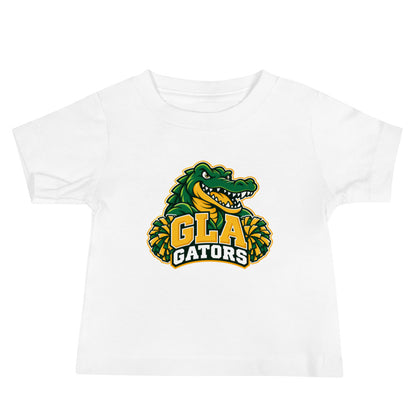 Performance | Baby T-Shirt | GLA Gators Cheer Team | Apex Gators Elite Logo