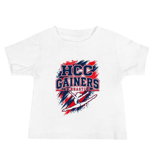 Performance | Baby T-Shirt | HCC Gymnastics | Crest Logo