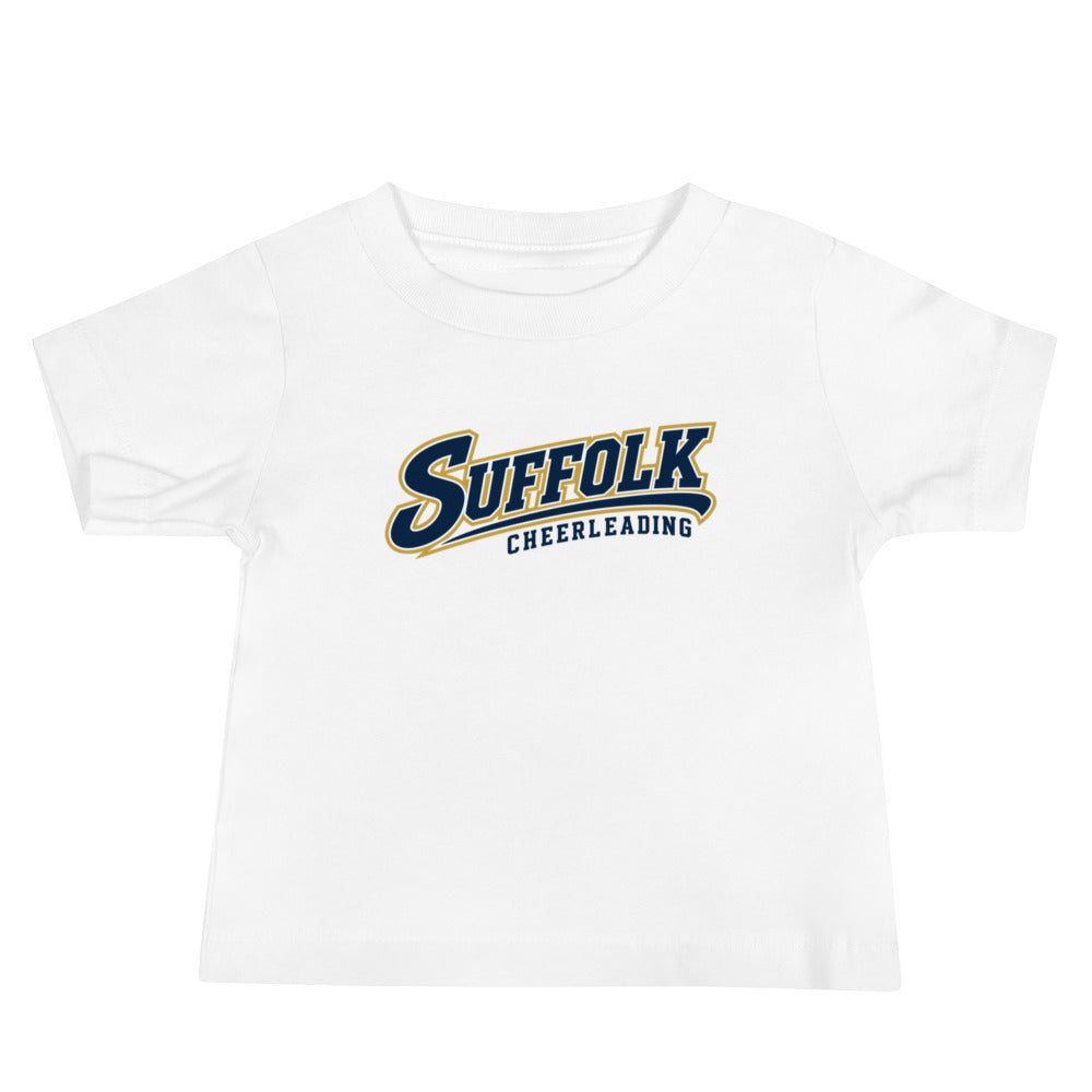 Performance | Baby T-Shirt | Suffolk University Cheerleading | Athletics Logo