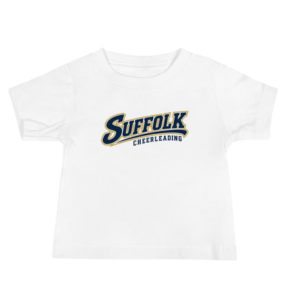 Performance | Baby T-Shirt | Suffolk University Cheerleading | Athletics Logo