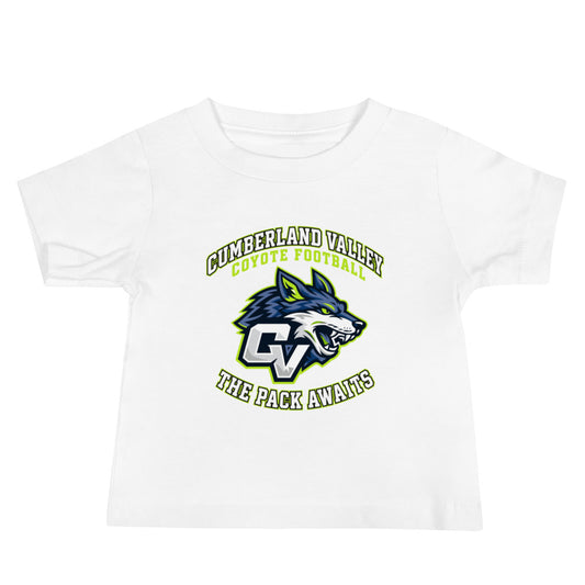 Performance | Baby T-Shirt | Cumberland Valley Coyotes Football | Emblem Logo