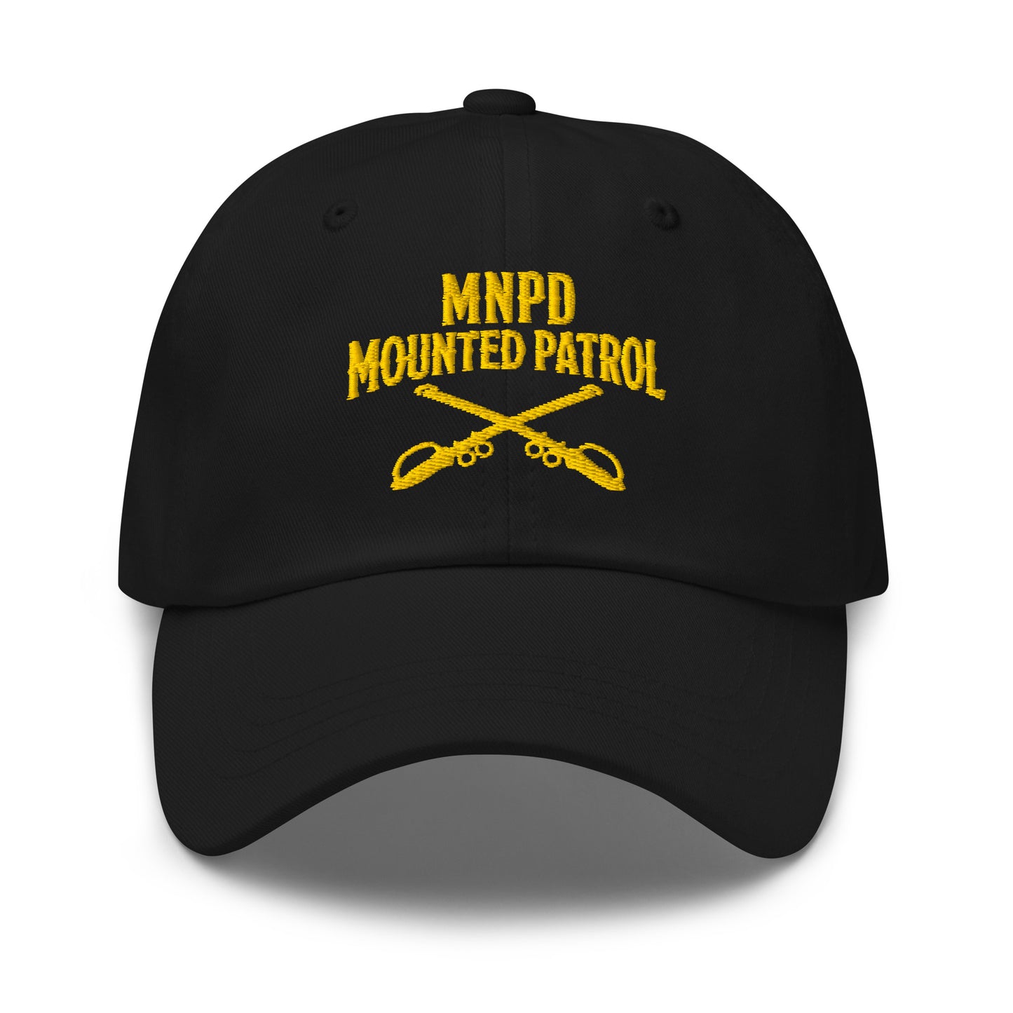 Dad Hat | Metro Nashville Police Department Horse Mounted Patrol | Sabres MNPD Logo