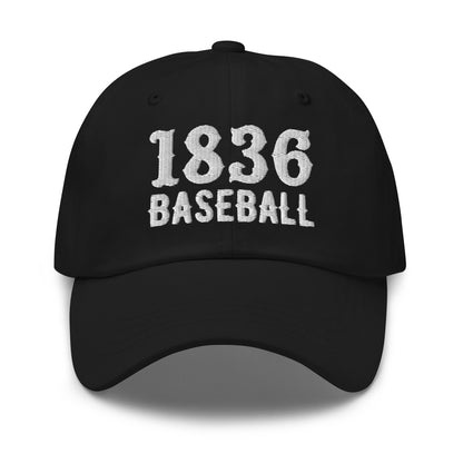Dad Hat | 1836 Volunteers Baseball | Modern Script Logo