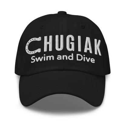 Dad Hat | Chugiak Mustang Swim & Dive | Crest Logo