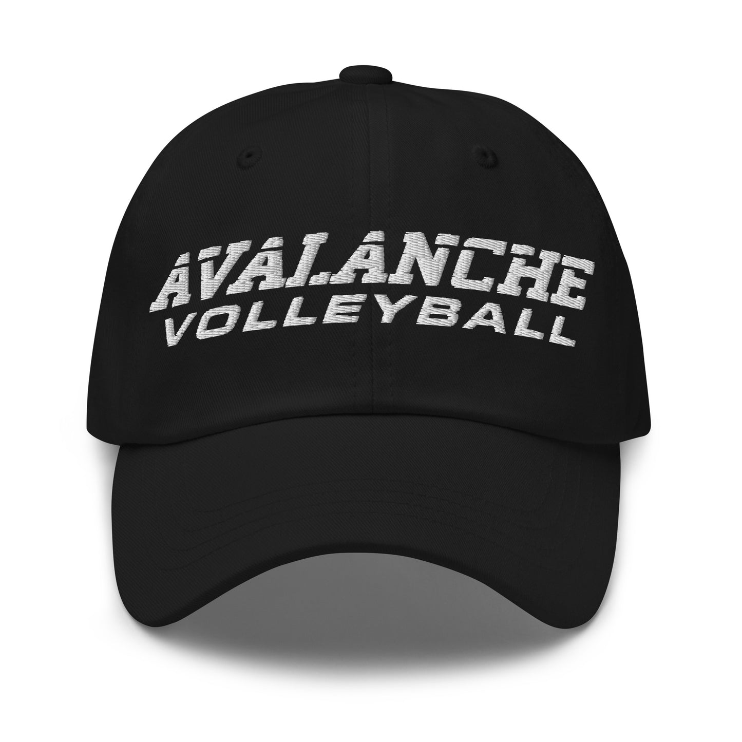 Dad Hat | Avalanche Volleyball Club | Modern Script Logo