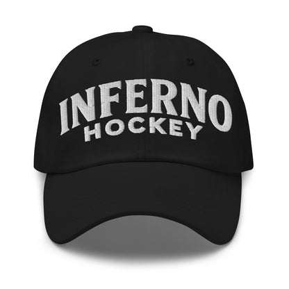 Dad Hat | Inferno Hockey | Modern Script Logo