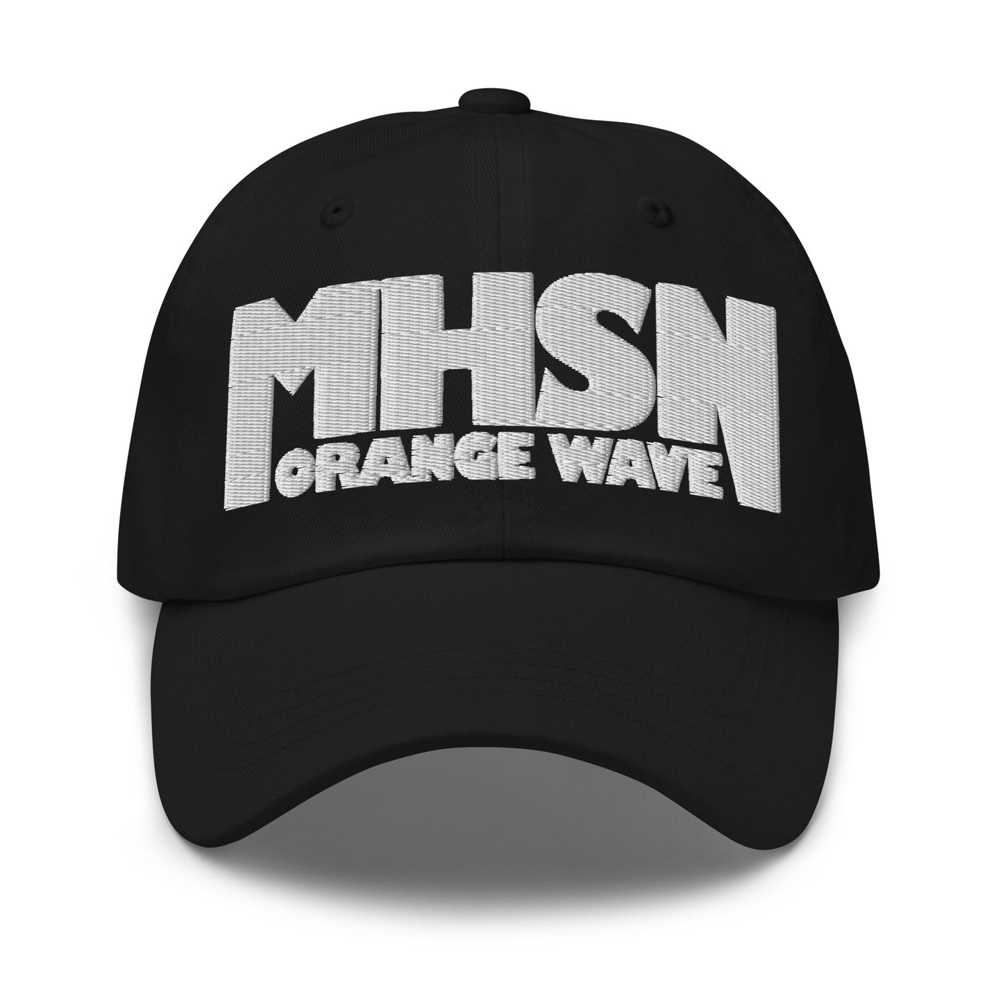 Dad Hat | Orange Wave Marching Band | Crest (Variant) Logo