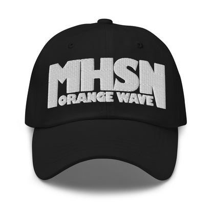 Dad Hat | Orange Wave Marching Band | Crest (Variant) Logo