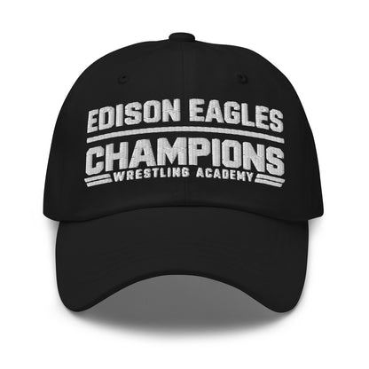 Dad Hat | Edison Eagles/CWA Wrestling | Crest Logo