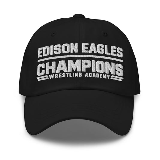 Dad Hat | Edison Eagles/CWA Wrestling | Crest Logo