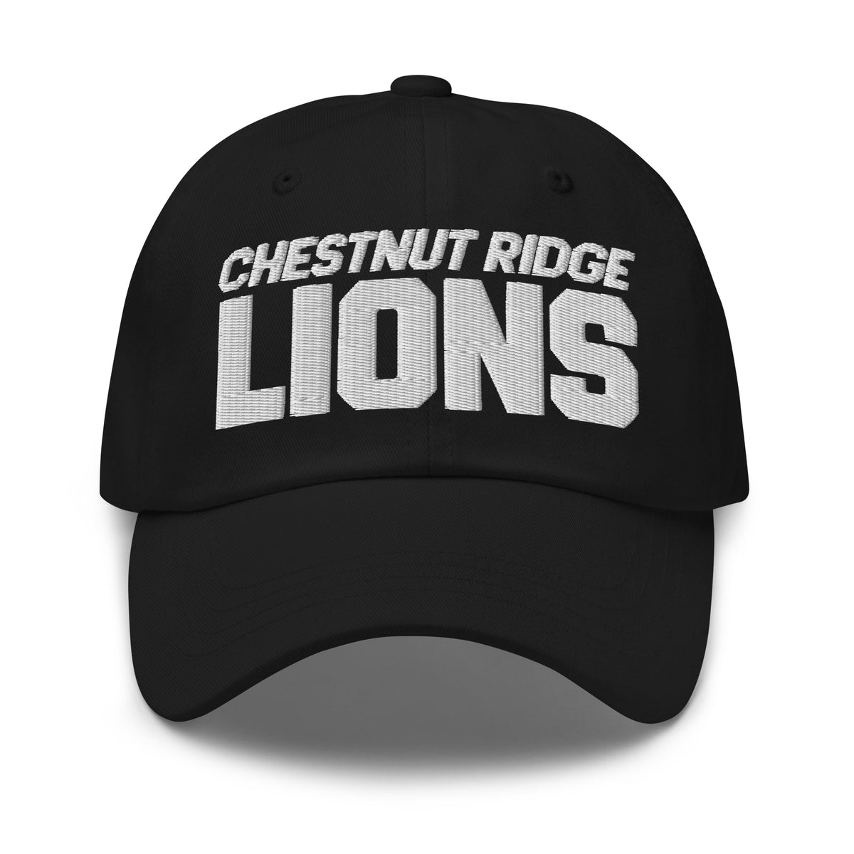 Dad Hat | Chestnut Ridge Lions Football | Script Logo
