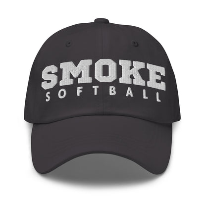 Dad Hat | Smoke 14U Softball | Modern Script Logo