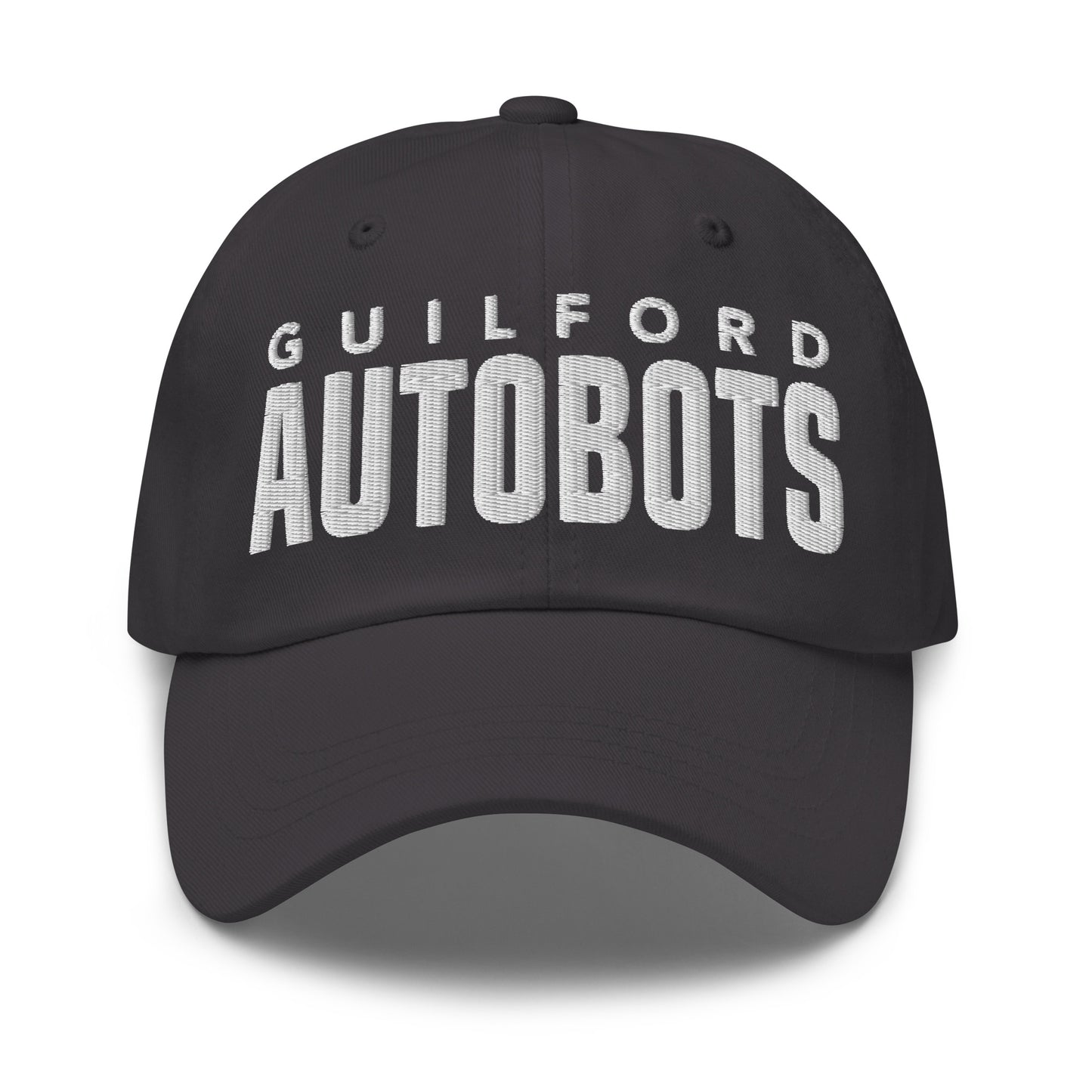 Dad Hat | Guilford Autobots | Modern Script Logo