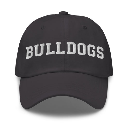 Dad Hat | Celina Recreational Football Black | Bulldogs Crest Logo