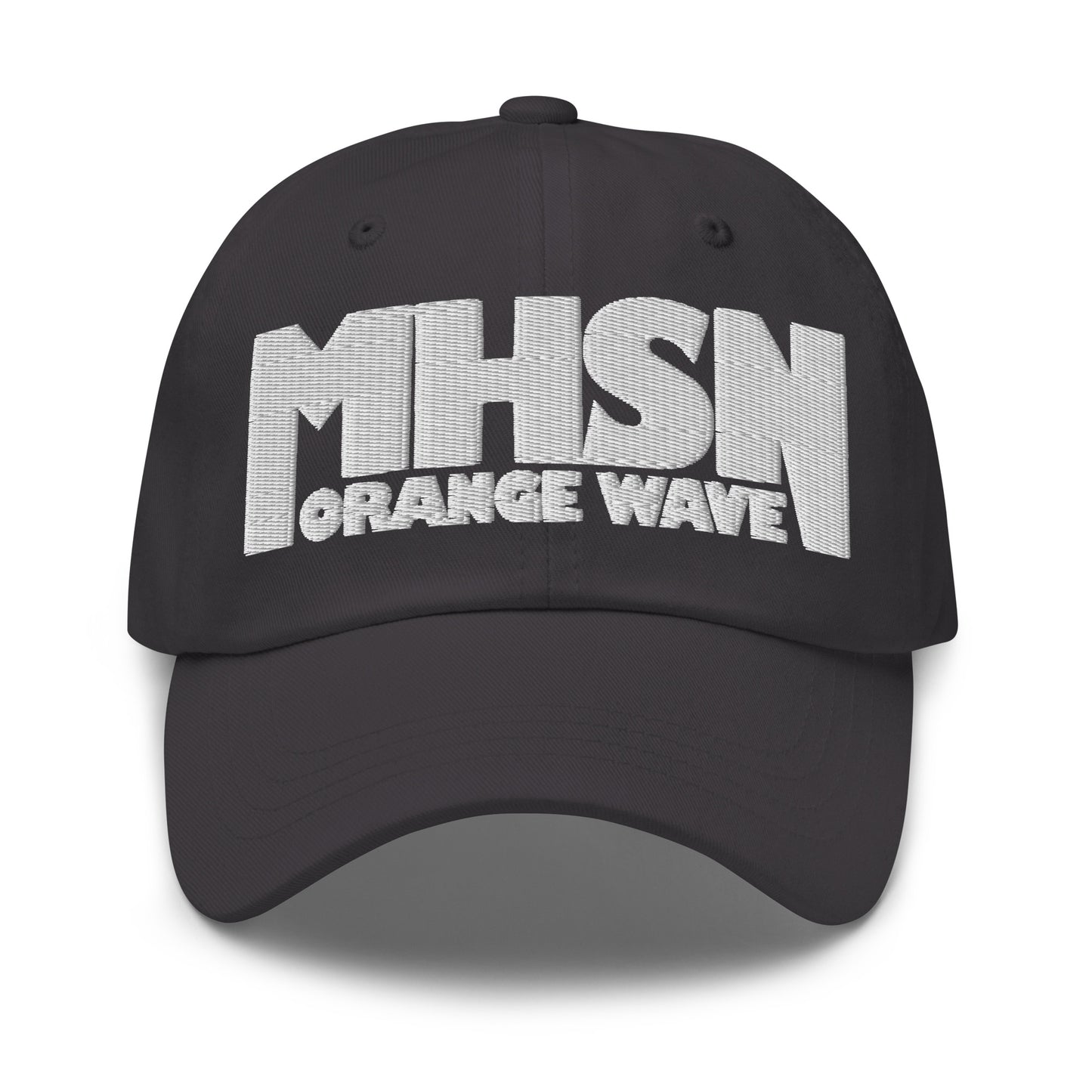 Dad Hat | Orange Wave Marching Band | Crest (Variant) Logo