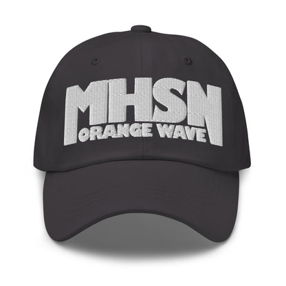 Dad Hat | Orange Wave Marching Band | Crest (Variant) Logo