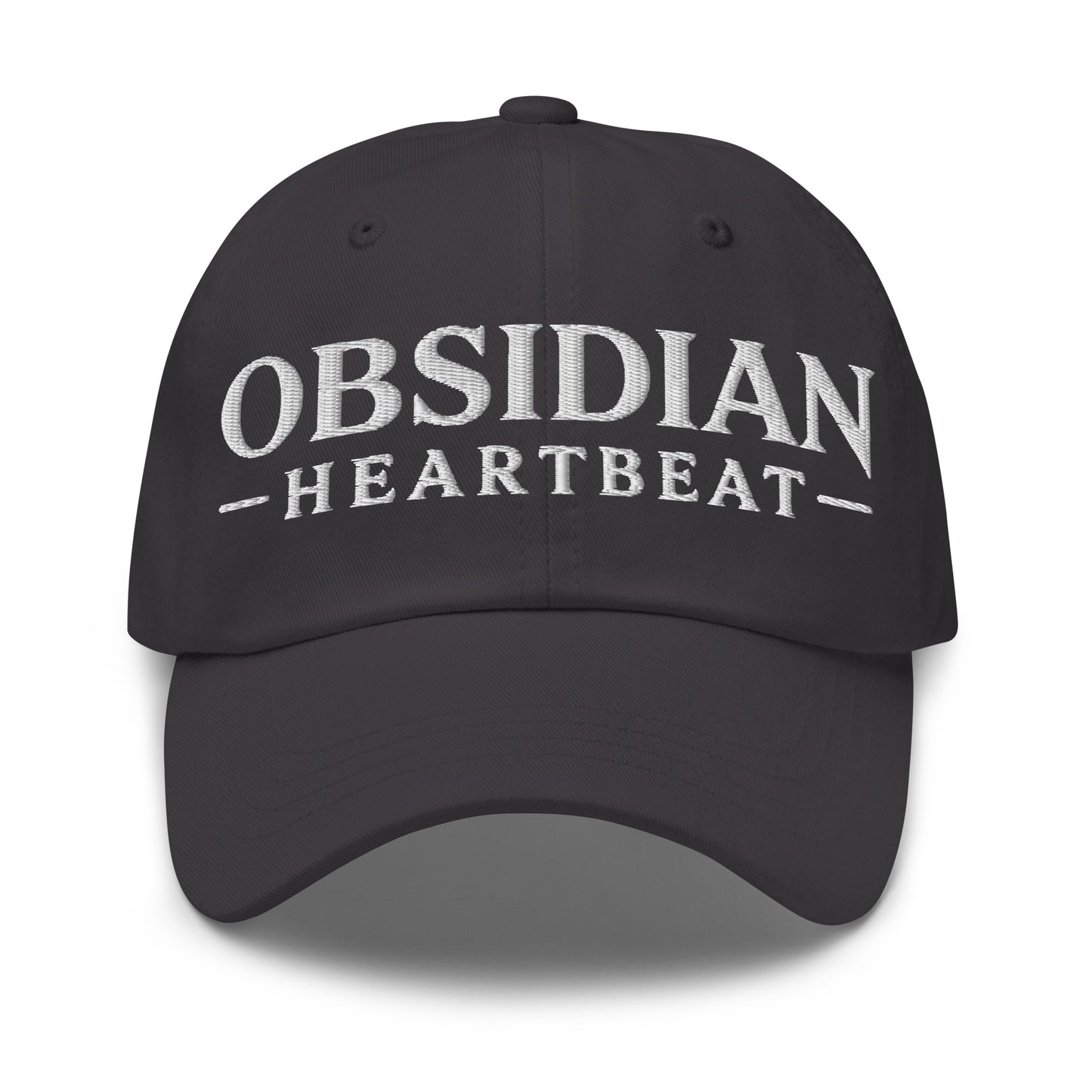 Dad Hat | Obsidian Heartbeat | Pulse Athletics Logo