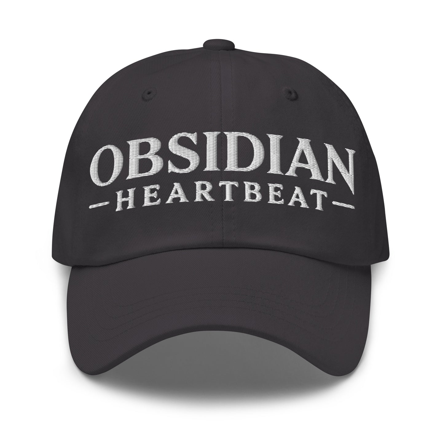 Dad Hat | Obsidian Heartbeat | Pulse Athletics Logo