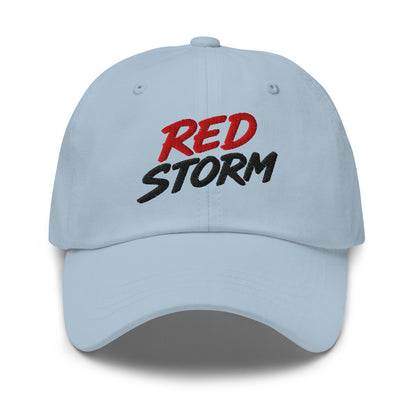 Dad Hat | Red Storm | Crest Logo