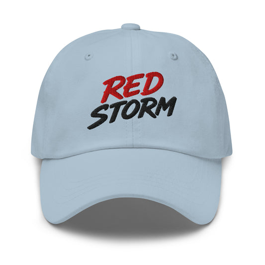 Dad Hat | Red Storm | Crest Logo