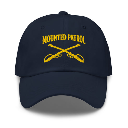 Dad Hat | Metro Nashville Police Department Horse Mounted Patrol | Sabres Logo