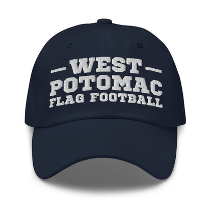 Dad Hat | West Potomac Flag Football | Script Logo