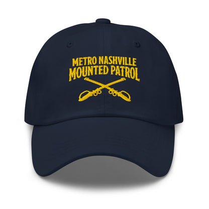 Dad Hat | Metro Nashville Police Department Horse Mounted Patrol | Crest Logo