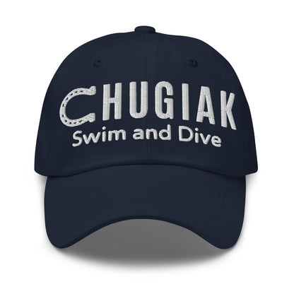 Dad Hat | Chugiak Mustang Swim & Dive | Crest Logo