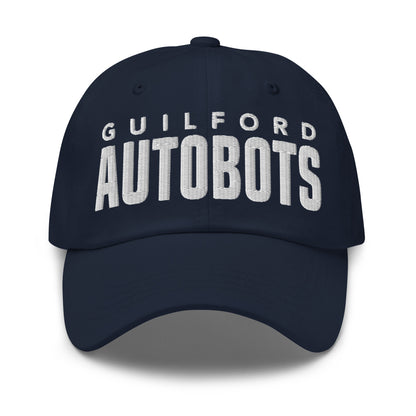 Dad Hat | Guilford Autobots | Modern Script Logo