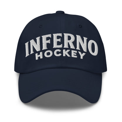 Dad Hat | Inferno Hockey | Modern Script Logo