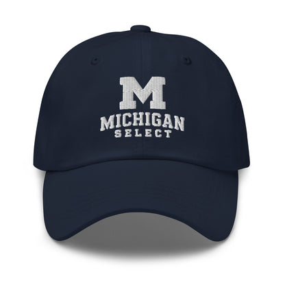 Dad Hat | Michigan Select Baseball | Crest Logo