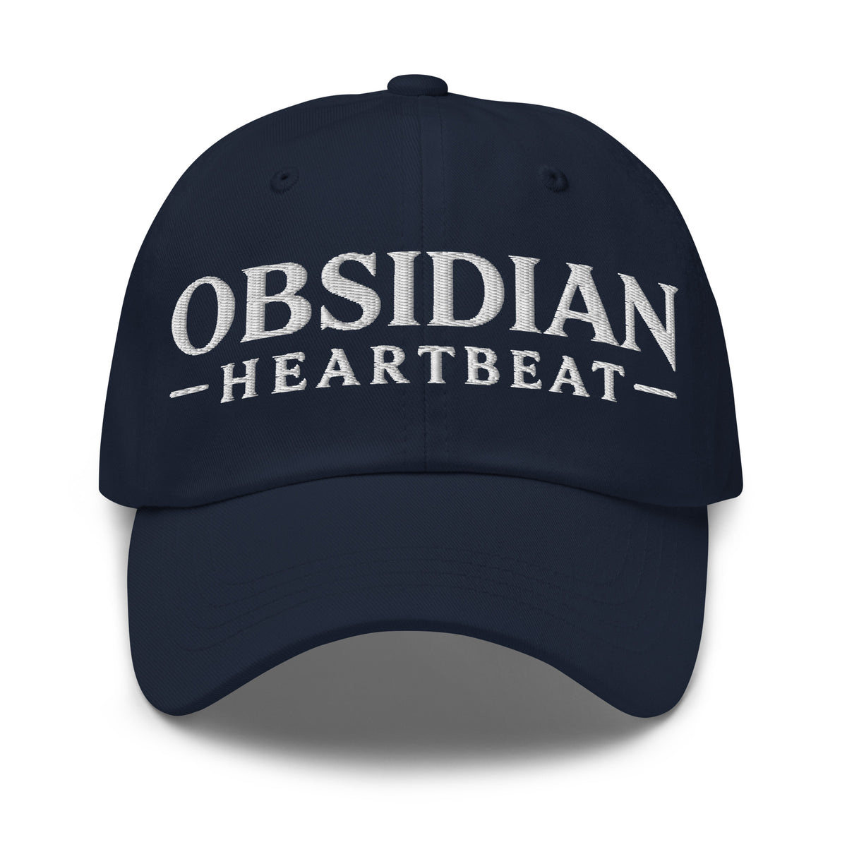 Dad Hat | Obsidian Heartbeat | Pulse Athletics Logo