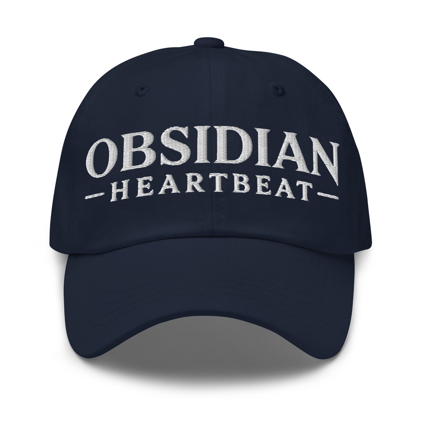 Dad Hat | Obsidian Heartbeat | Pulse Athletics Logo