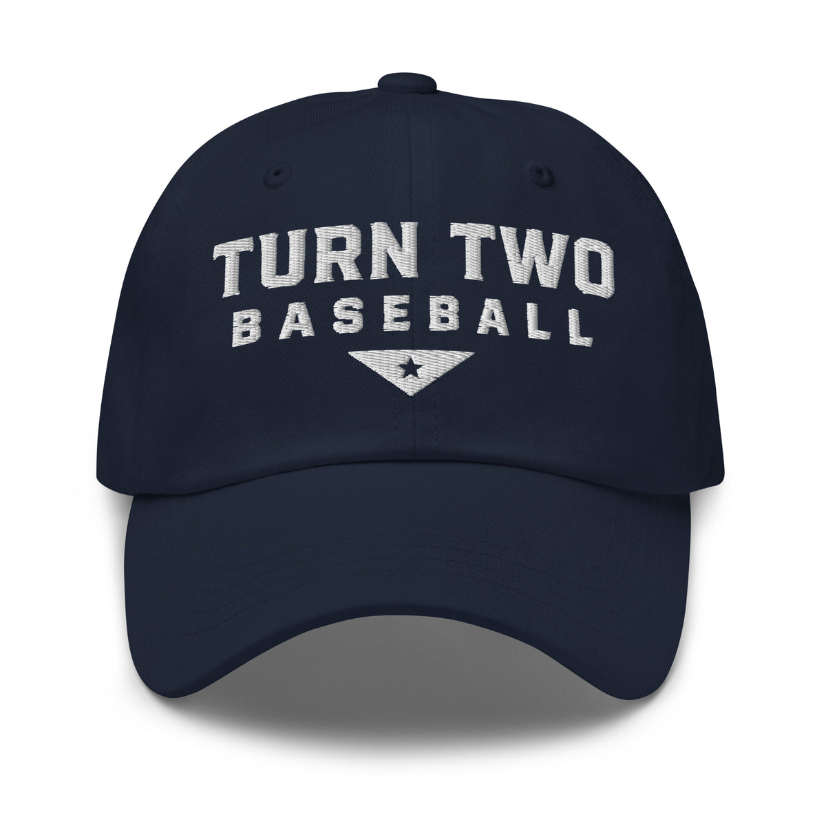 Dad Hat | Texas Turn Two Baseball | Modern Script Logo