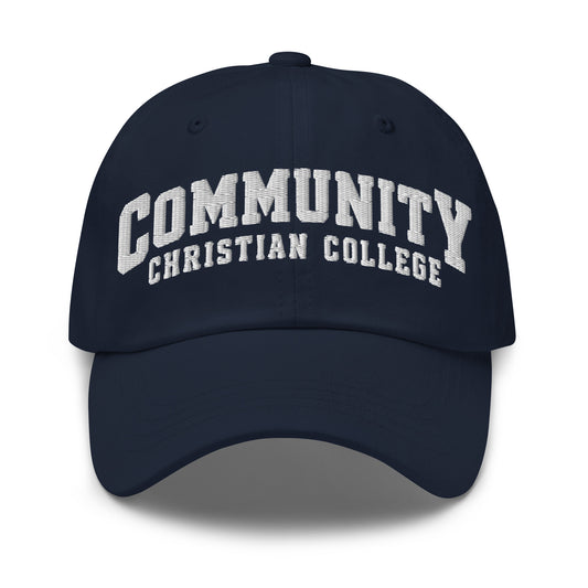 Dad Hat | Community Christian College | Vanguard Athletic Logo