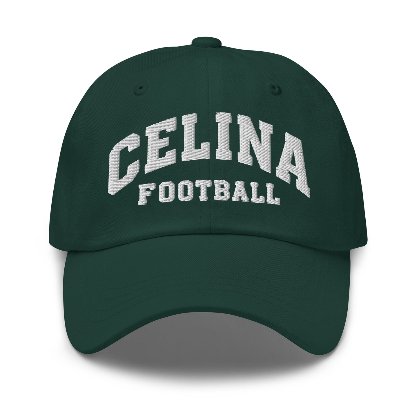 Dad Hat | Celina Black Football | Emblem Logo