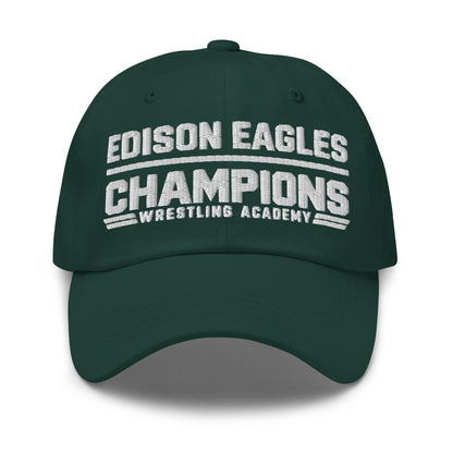 Dad Hat | Edison Eagles/CWA Wrestling | Crest Logo