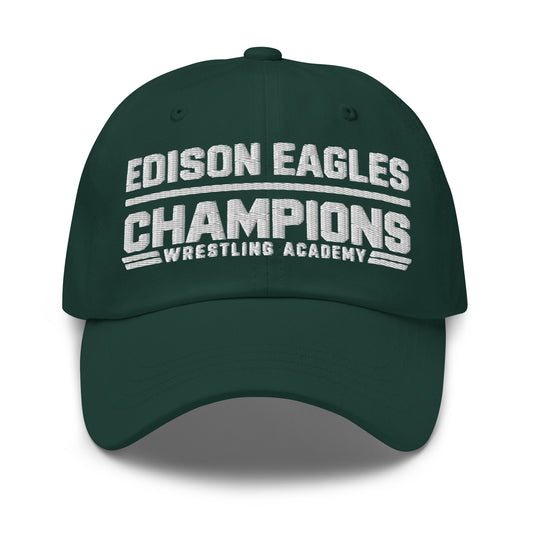 Dad Hat | Edison Eagles/CWA Wrestling | Crest Logo